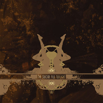 THE SUICIDE FILE "Twilight" LP (IND) Grey Marble Vinyl